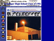 Tablet Screenshot of leuzingerhigh1981.com